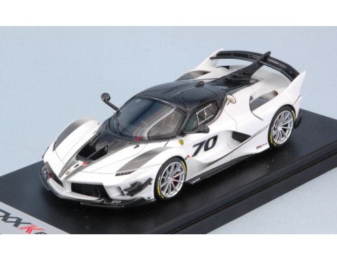 Looksmart LS486 FERRARI FXX-K EVO N.70 PEARL WHITE 1:43 Modellino