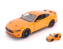 Motormax MTM79352OR FORD MUSTANG GT 2018 ORANGE 1:24 Modellino