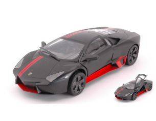 Motormax MTM79509MBK LAMBORGHINI REVENTON 2012 MATT BLACK 1:24 Modellino