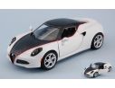 Motormax MTM79513MW ALFA ROMEO 4C 2014 MATT WHITE 1:24 Modellino