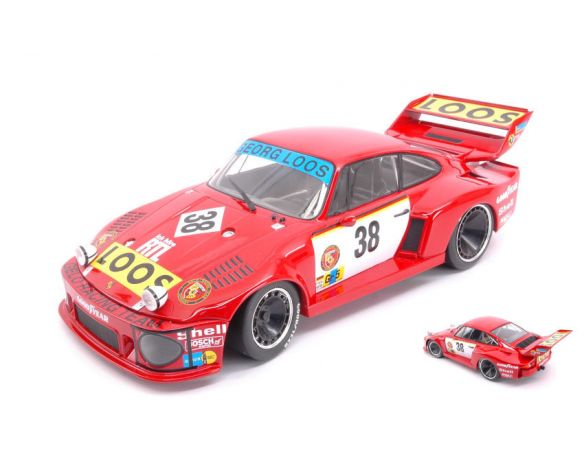 Norev NV187431 PORSCHE 935 N.38 DNF LM 1977 T.SCHENKEN-T.HEZEMANS-H.HEYER 1:18 Modellino