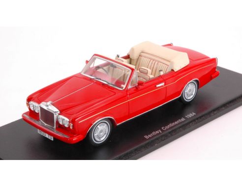 Spark Model S3824 BENTLEY CONTINENTAL 1984 RED 1:43 Modellino