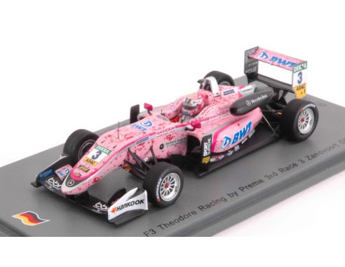 Spark Model SG381 DALLARA F3 N.3 3rd RACE 3 ZANDVOORT GP 2017 M.GUNTHER 1:43 Modellino