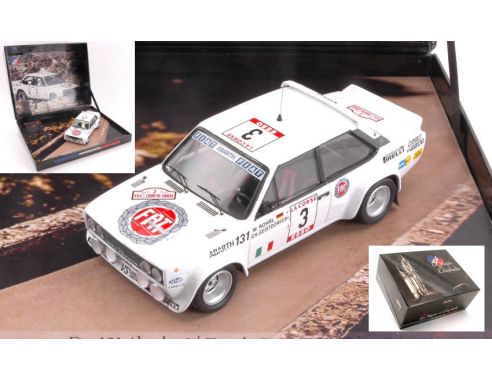 Trofeu TFLMA11 FIAT 131 ABARTH N.3 2nd TOUR DE CORSE 1980 ROHRL-GEISTDORFER 1:43 Modellino