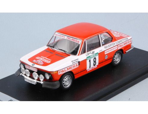 Trofeu TFRRAL69 BMW 2002 Tii N.18 DNF RALLY PORTUGAL 1976 FERNANDEZ-BRASA 1:43 Modellino