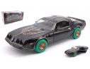 Greenlight GREEN84031V PONTIAC TRANS AM 1980 SMOKEY AND THE BANDIT BLACK/GOLD GREEN WHEELS 1:24 Modellino