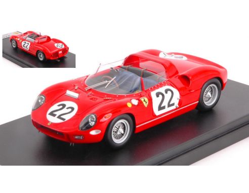 Looksmart LSLM052 FERRARI 275P N.22 ACCIDENT LM 1964 G.BAGHETTI-U.MAGLIOLI 1:43 Modellino
