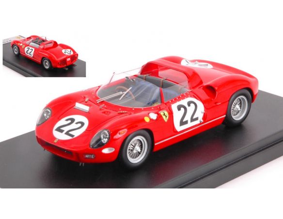 Looksmart LSLM052 FERRARI 275P N.22 ACCIDENT LM 1964 G.BAGHETTI-U.MAGLIOLI 1:43 Modellino