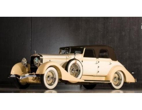 Matrix MX50806-052 HISPANO SUIZA H6C CONVERTIBLE SEDAN HIBBARD & DARRIN CREME 1928 1:43 Modellino