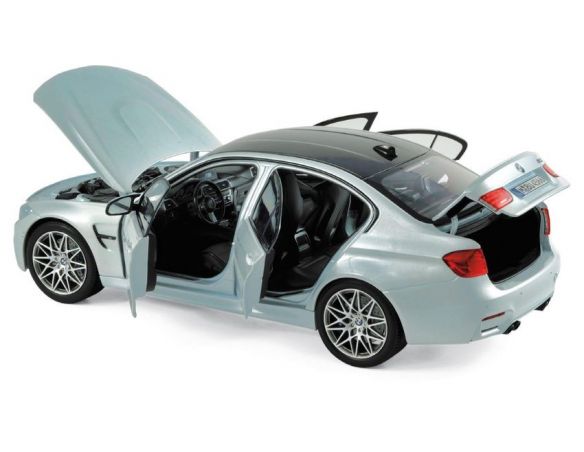 Norev NV183235 BMW M3 COMPETITION 2017 SILVER 1:18 Modellino