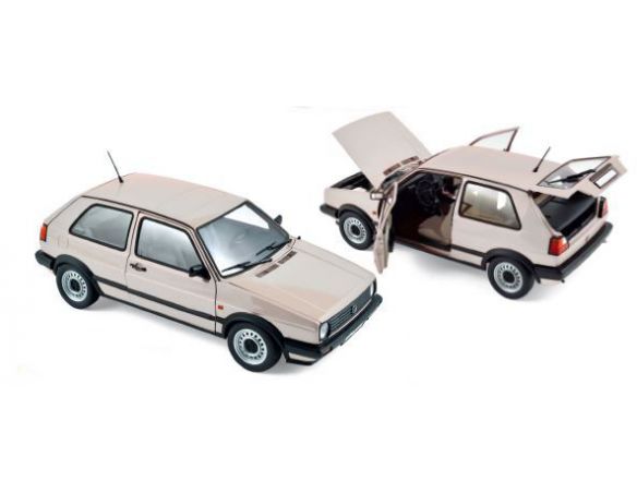 Norev NV188519 VW GOLF CL 1985 BEIGE METALLIC 1:18 Modellino