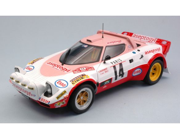 Solido SL1800805 LANCIA STRATOS N.14 6th MONTE CARLO 1977 CHRISTINE DACREMONT-C.GALLI Modellino