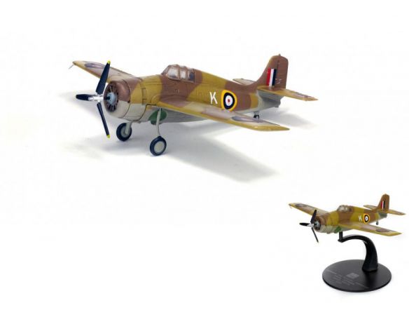 Solido SL7200004 GRUMMAN F4F WILDCAT NORTH AFRIVA 1942 1:72 Modellino