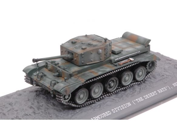 Solido SL7200508 CROMWELL MK4 7th ARMOURED DIVISION THE DESERT RATS NEDERLAND 1944 1:72 Modellino
