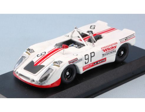 Best Model BT9726 PORSCHE 908/02  N.9 10th 1000 KM NURBURGRING 1971 A.WICKY-M.CABRAL 1:43 Modellino