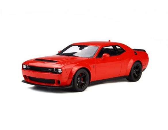 Ixo model GT213 DODGE CHALLENGER DEMON TORRED RED 1:18 Modellino