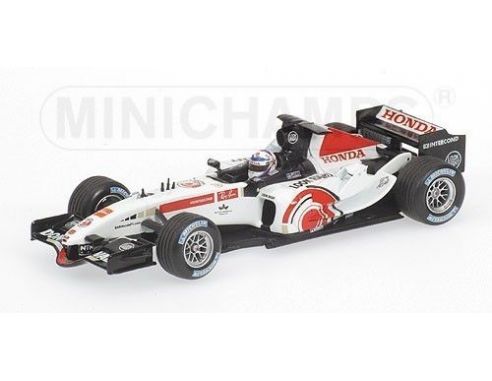 Minichamps PM400050104 BAR A.DAVIDSON MALAYSIA GP'05 1:43 Modellino