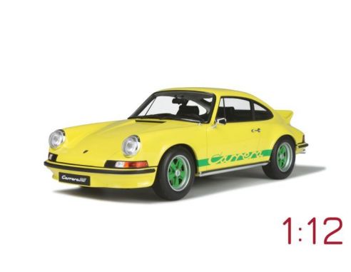 Ixo model GT733 PORSCHE 911 2.7 RS TOURING LIGHT YELLOW 1:12 Modellino