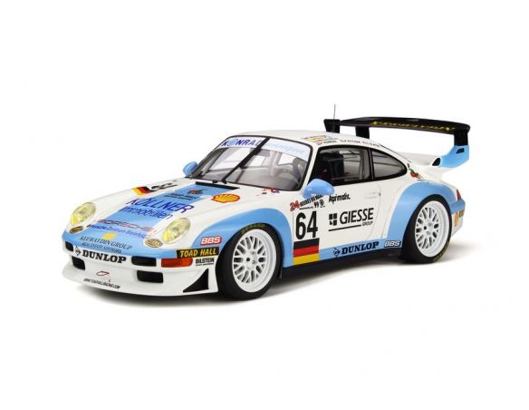 Ixo model GT753 PORSCHE 911 GT2 N.64 18TH LM 1999 F.CONRAD-P.KITCHAK-C.SLATER 1:18 Modellino