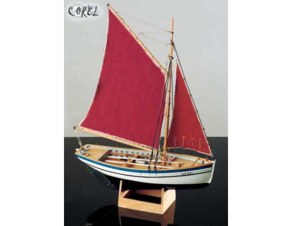 Corel SM43 Sloup Imbarcazione francese della bretagna Nave Kit 1:25 Modellino