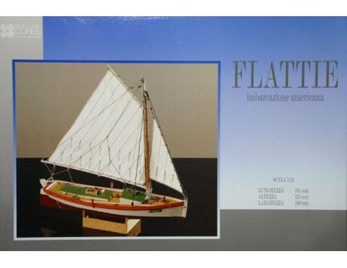 Corel SM42 Flattie Imbarcazione Americana Nave Kit 1:25 Modellino