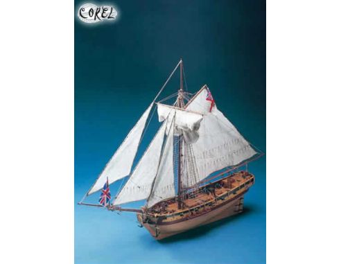 Corel SM38 H.M.S. Resolution Nave in legno Kit 1:50 Modellino