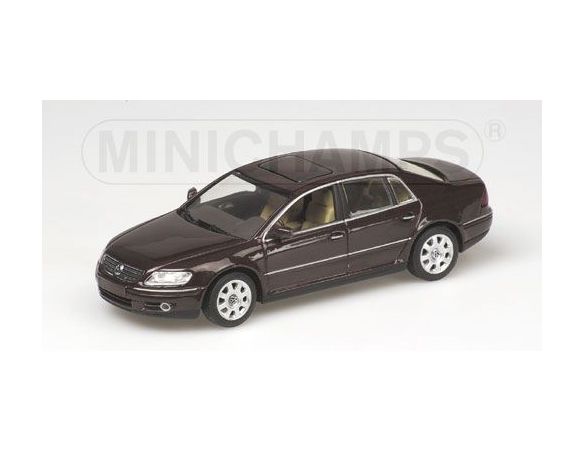 Minichamps 400051001 VW PHAETON 2002 MELANZANA  1/43 Modellino