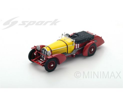 Spark Model S43LM33 ALFA ROMEO 8C N.11 WINNER LM 1933 R.SOMMER-T.NUVOLARI 1:43 Modellino
