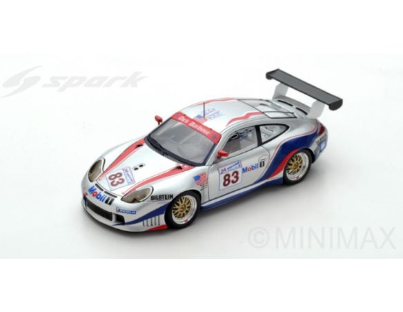 Spark Model S5525 PORSCHE 996 GT3 R N.83 (13th) DQ LM 2000 L.LUHR-B.WOLLEK-D.MULLER 1:43 Modellino