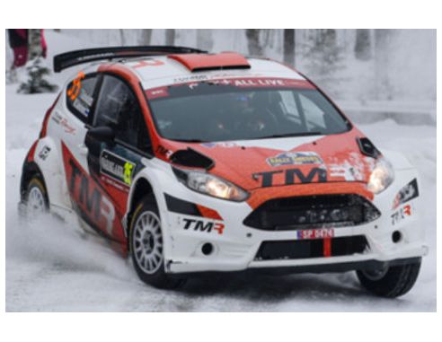Spark Model S5966 FORD FIESTA R5 N.35 11th (WINNER RC2) SWEDEN 2018 T.KATSUTA-M.SALMINEN Modellino