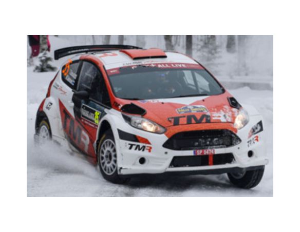 Spark Model S5966 FORD FIESTA R5 N.35 11th (WINNER RC2) SWEDEN 2018 T.KATSUTA-M.SALMINEN Modellino