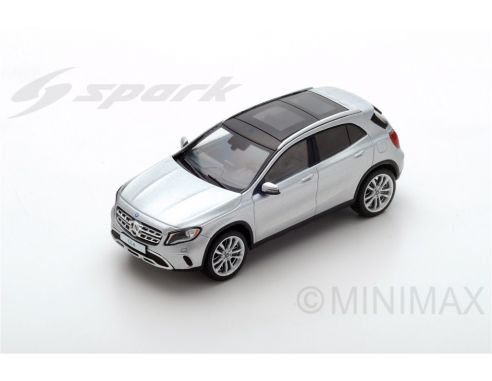 Spark Model SDC027 MERCEDES GLA 250 2017 SILVER 1:43 Modellino