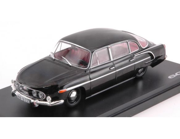 Abrex AB401D-R TATRA 603 1969 BLACK RED INTERIOR 1:43 Modellino