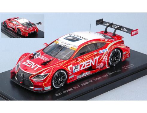 Ebbro EB45456 LEXUS RC F N.38 14th FUJI SUPER GT500 2016 Y.TACHIKAWA-H.ISHIURA 1:43 Modellino