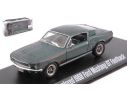 Greenlight GREEN86437 UNRESTORED 1968 FORD MUSTANG GT FASTBACK STEVE MCQUEEN DETROIT 2018 1:43 Modellino