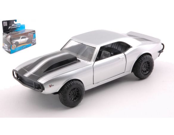 Jada JADA97186 ROMAN'S CHEVY CAMARO FAST & FURIOUS 7 SILVER 1:32 Modellino