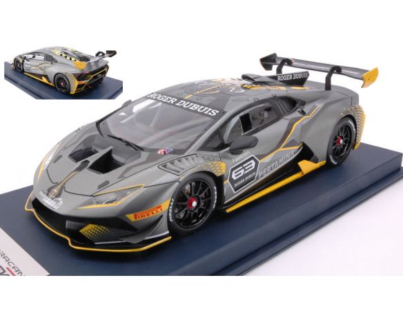 Looksmart LS18018A LAMBORGHINI HURACAN SUPER TROFEO EVO 2018 C/VETRINA 1:18 Modellino