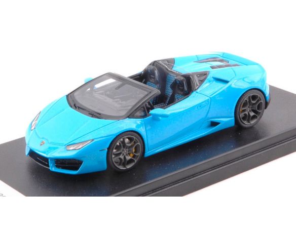 Looksmart LS464E LAMBORGHINI HURACAN LP 580-2 RWD SPIDER BLU CEPHEUS 1:43 Modellino