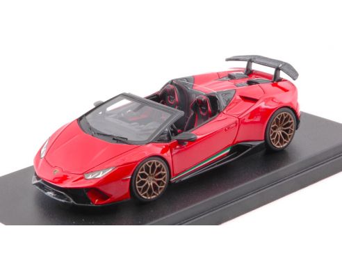 Looksmart LS481E LAMBORGHINI HURACAN PERFORMANTE SPYDER PEARL RED MARS 1:43 Modellino