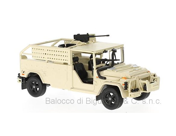 Ixo model MOC202 SERVAL MATT BEIGE 1:43 Modellino