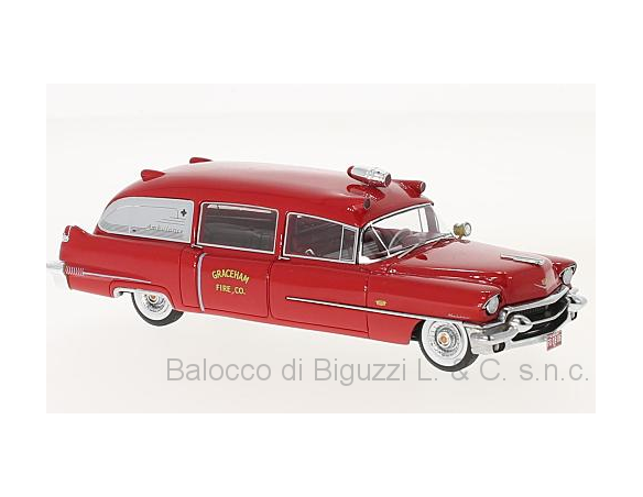 Neo Scale Models NEO46955 CADILLAC MILLER AMBULANCE 1956 1:43 Modellino