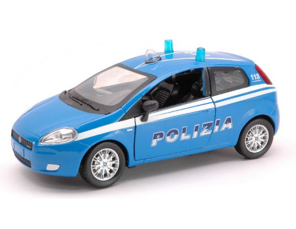 New Ray NY71113 FIAT GRANDE PUNTO POLIZIA 1:24 Modellino