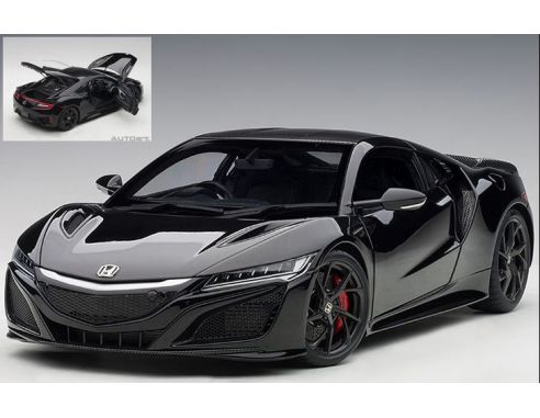AUTOART AA73232 HONDA NSX (NC1) 2016 BLACK 1:18 Modellino