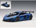 AUTOART AA81641 MC LAREN 650S GT3 BLUE/BLACK 1:18 Modellino