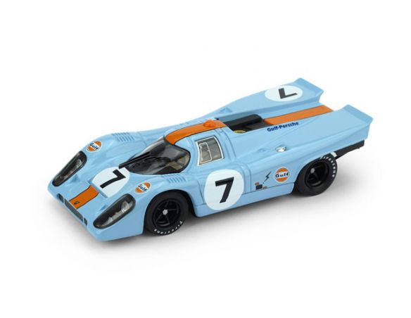 Brumm BM0219UPD PORSCHE 917 K GULF N.7 WINNER MONZA 1970 P.RODRIGUEZ-L.KINNUNEN 1:43 Modellino