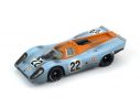 Brumm BM0495R PORSCHE 917K N.22 ACCIDENT LM 1970 M.HAIWOOD-D.HOBBS RACED+PILOTA 1:43 Modellino