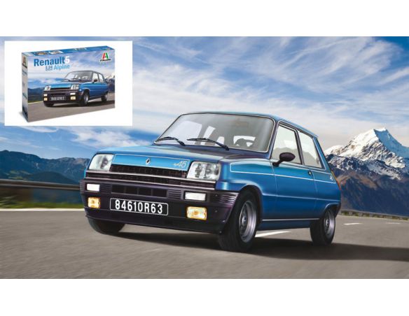 Italeri IT3651 RENAULT 5 ALPINE KIT 1:24 Modellino