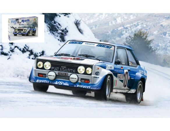 Italeri IT3662 FIAT 131 ABARTH N.10 WINNER MONTE CARLO 1980 W.ROHRL-C.GEISTDORFER 1:24 Modellino