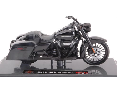 Maisto MI17082 HARLEY DAVIDSON 2017 ROAD KING SPECIAL 1:18 Modellino