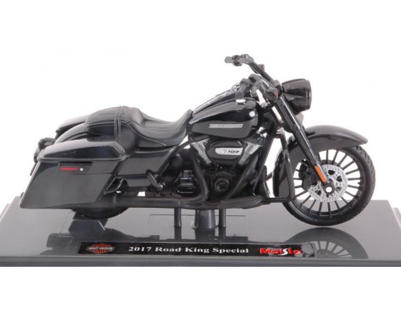 Maisto MI17082 HARLEY DAVIDSON 2017 ROAD KING SPECIAL 1:18 Modellino